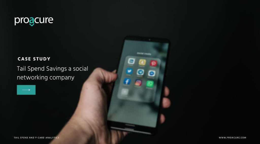 Tail spend savings at a global social networking company